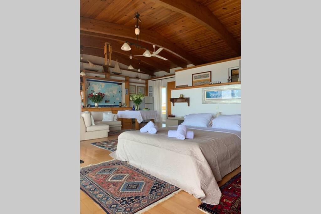 360º Suite With Endless Views To The Ionian Sea Mytikas  Exterior foto